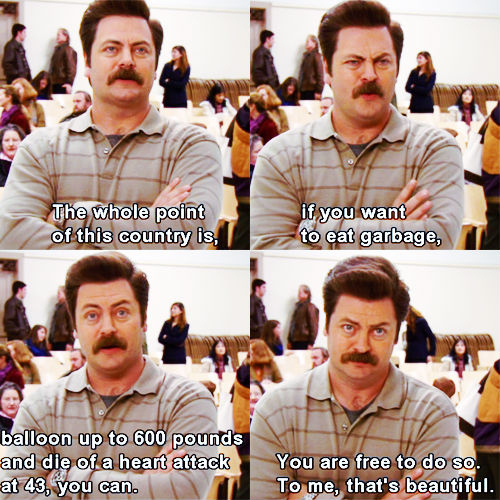 ron swanson the whole point