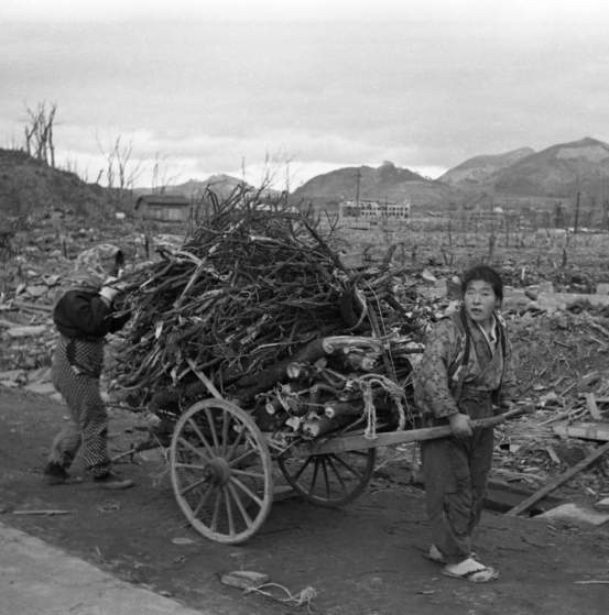 Not published in LIFE. Nagasaki, 1945, a few months after an American B-29 dropped an atomic bomb, codenamed "Fat Man," on the city.