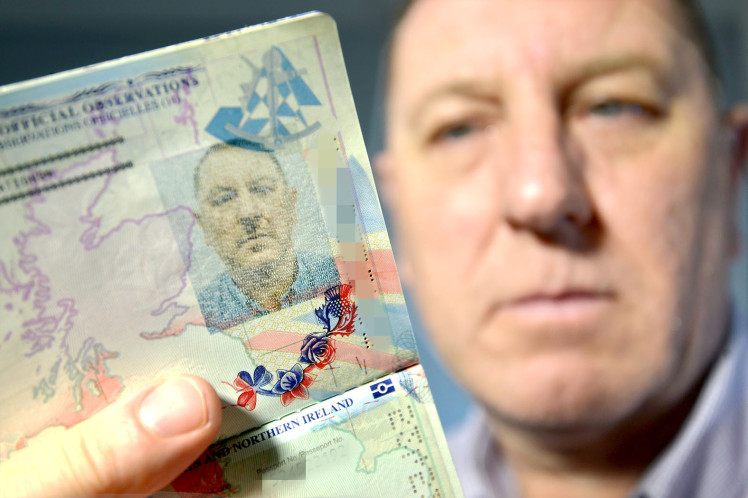 Stuart Boyd is furious after a passport blunder left him looking like Hitler in his new passport.01/06/2016n nnnnnn