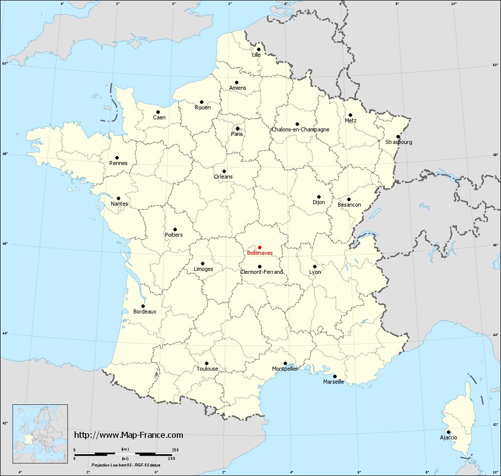 administrative-france-map-regions-Bellenaves