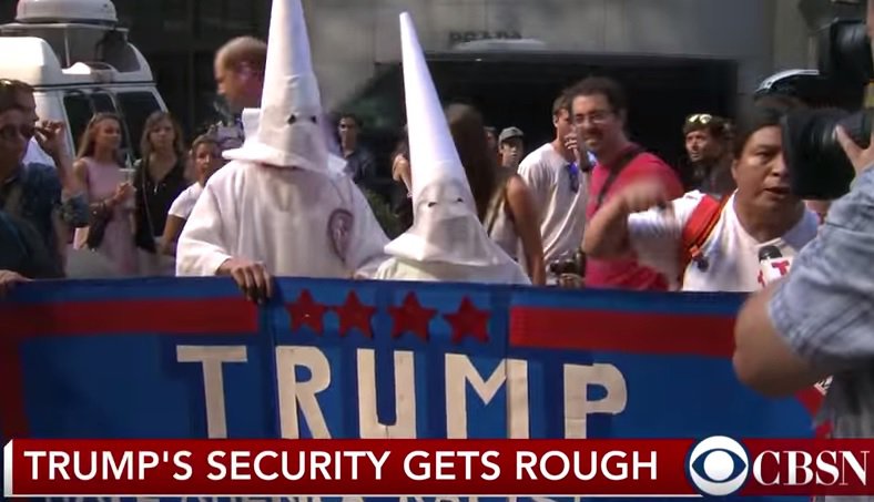 Trump-Protesters-Klan