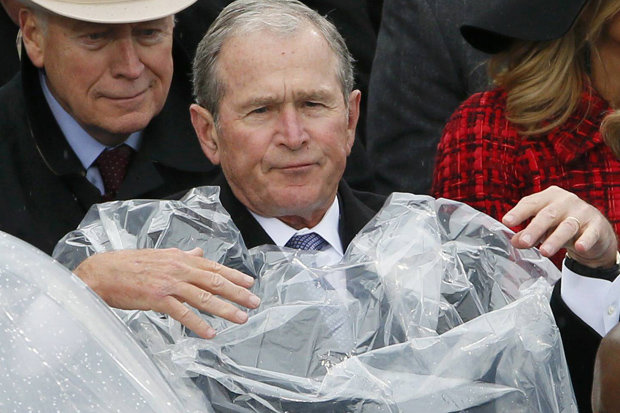 Donald-Trump-Inauguration-Day-George-W-Bush-Raincoat-Poncho-President-Speech-796520