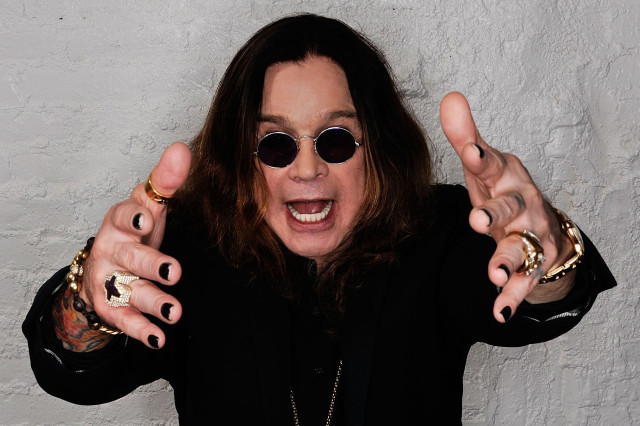 NEW YORK, NY - APRIL 25: Ozzy Osbourne visits the Tribeca Film Festival 2011 portrait studio on April 25, 2011 in New York City. (Photo by Larry Busacca/Getty Images for Tribeca Film Festival) *** Local Caption *** Ozzy Osbourne;