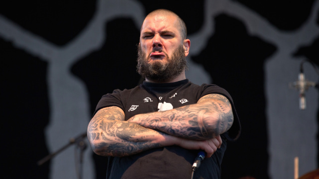 COLUMBUS, OH - MAY 16: Phil Anselmo of Down performs live onstage during 2014 Rock On The Range at Columbus Crew Stadium on May 16, 2014 in Columbus, Ohio. (Photo by Joey Foley/Getty Images)