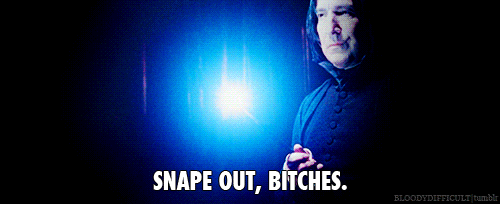 snape out