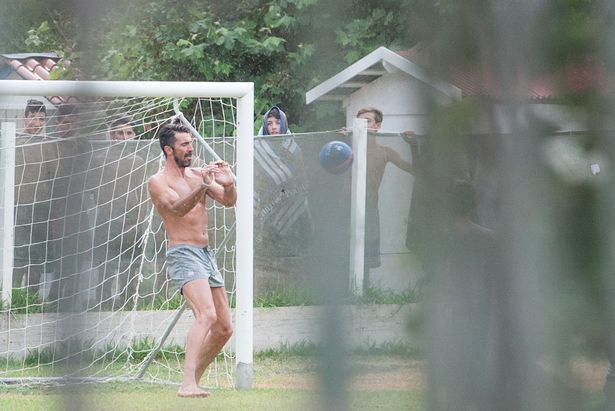 Gianluigi-Buffon-Is-Spotted-Playing-A-Fun-game-Of-Football-With-Some (1)3